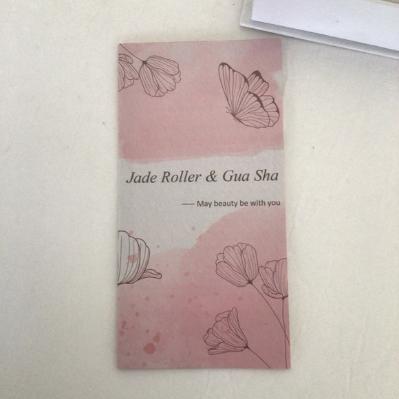 BAIMEI JADE ROLLER GUA SHA FACIAL TOOLS GIFT SET NWT - Picture 13 of 14